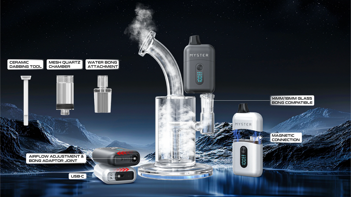 WAXBOX - The Ultimate On-The-Go Wax/Concentrate Vaporizer