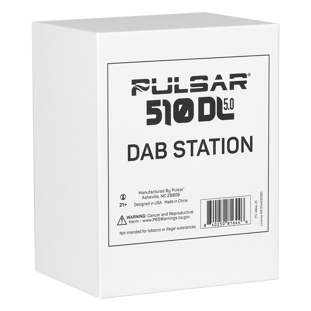 Pulsar 510 DL 5.0 Or Pulsar 510 DL 5.0 Bubbler Dab Station