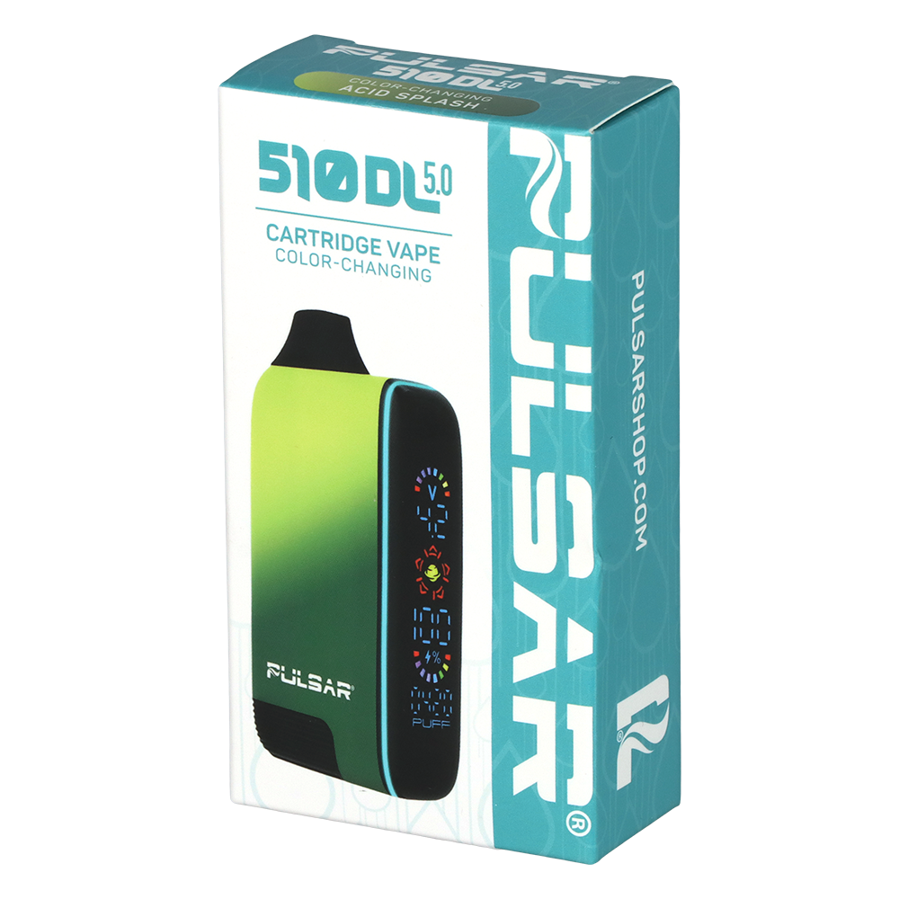 Pulsar 510 DL 5.0 Precision Voltage Control LCD Screen Vape Bar 1000mAh