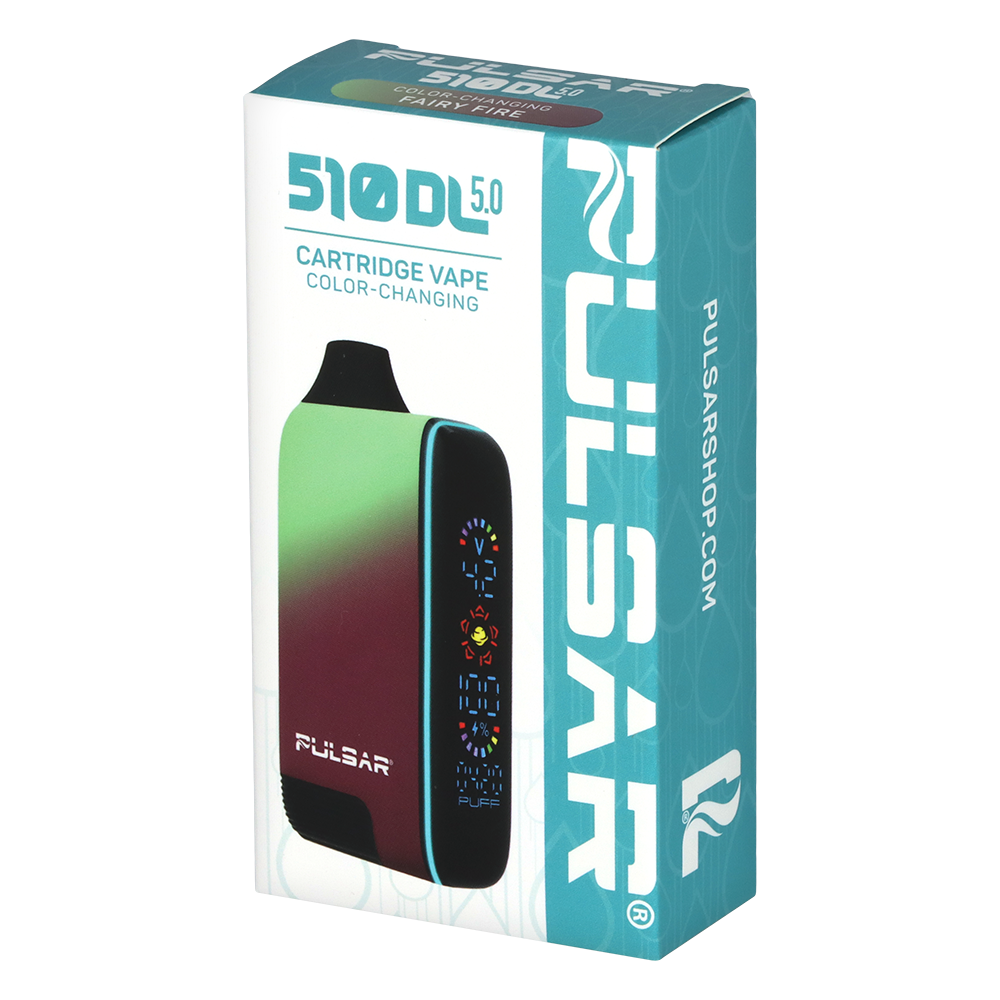 Pulsar 510 DL 5.0 Precision Voltage Control LCD Screen Vape Bar 1000mAh