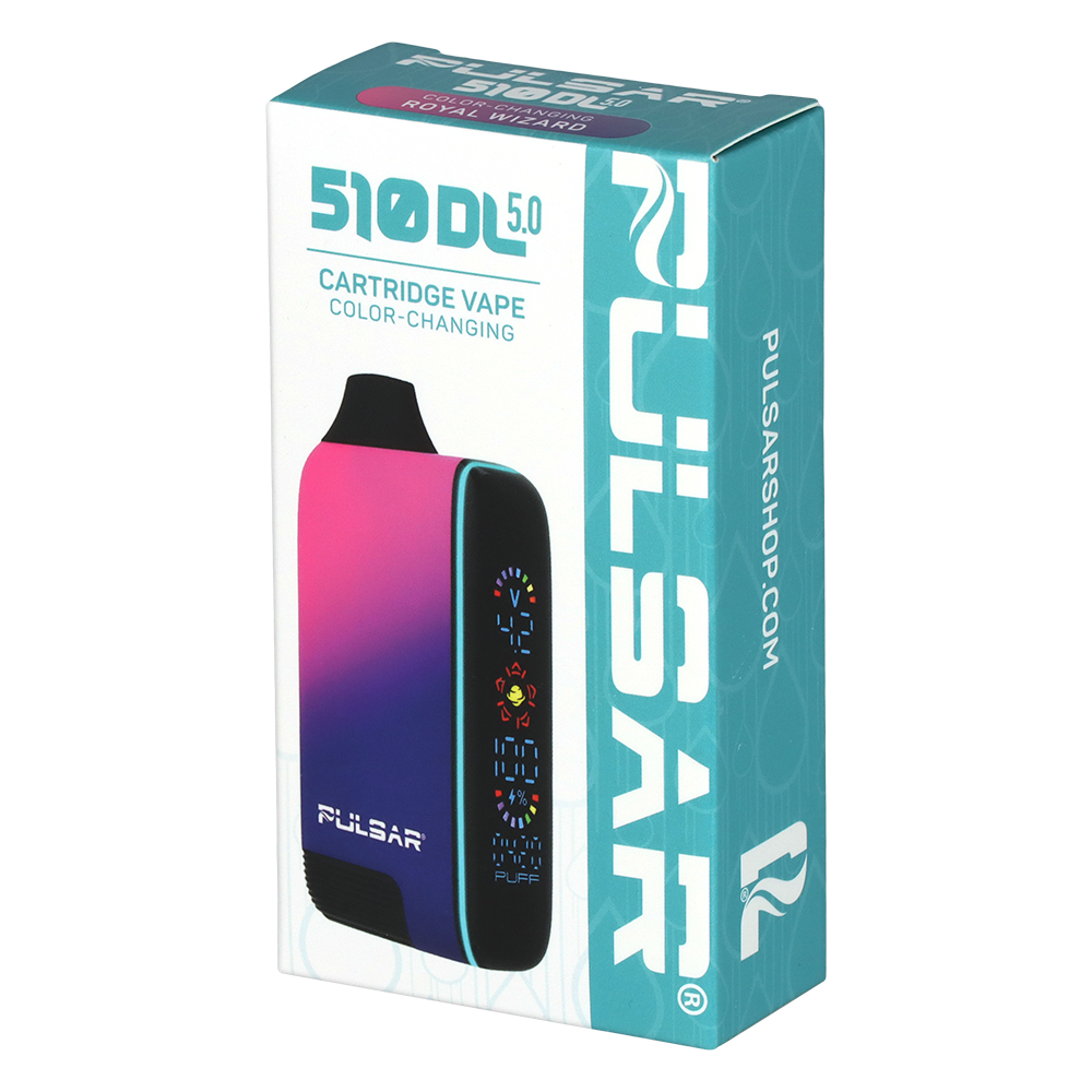 Pulsar 510 DL 5.0 Precision Voltage Control LCD Screen Vape Bar 1000mAh